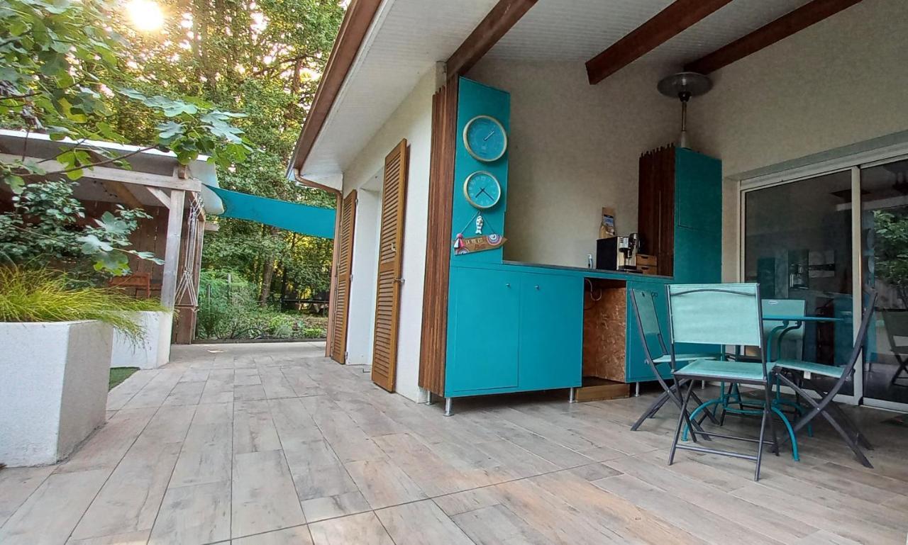 Chambre Chez L'Habitant Avec Spa Et Petit-Dejeuner En Lisiere De Foret Le Teich Eksteriør bilde