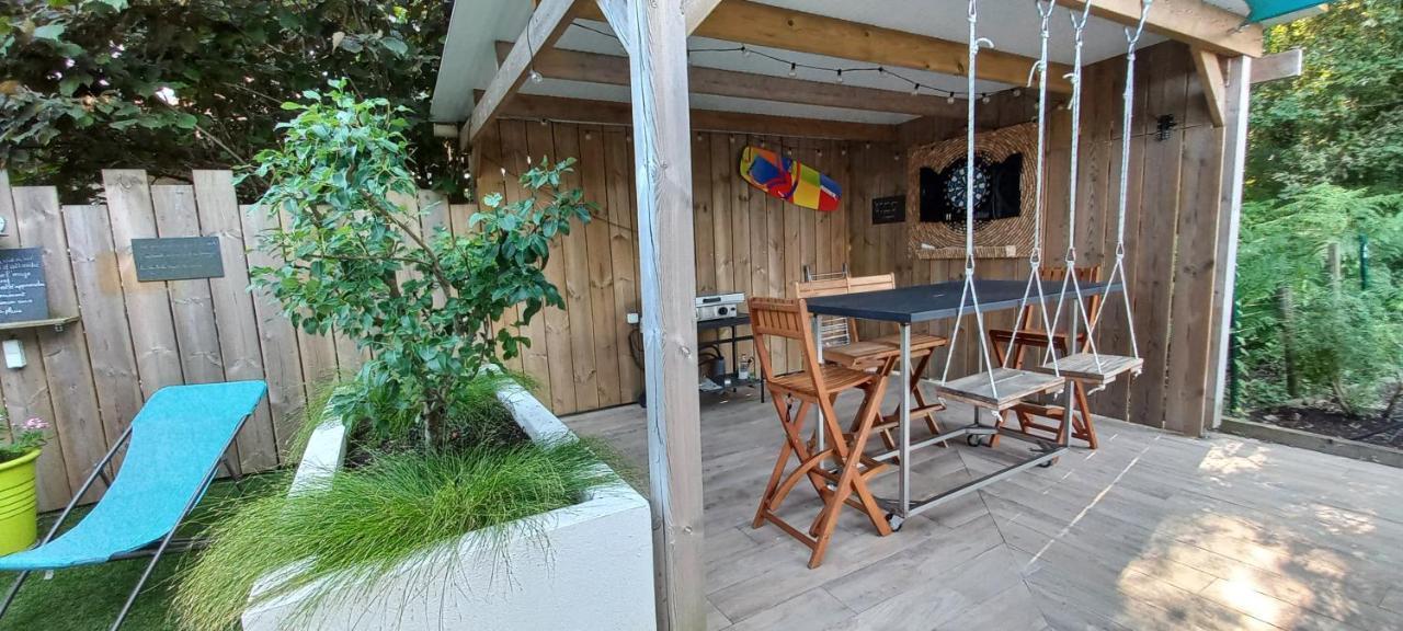 Chambre Chez L'Habitant Avec Spa Et Petit-Dejeuner En Lisiere De Foret Le Teich Eksteriør bilde