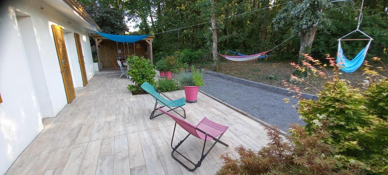 Chambre Chez L'Habitant Avec Spa Et Petit-Dejeuner En Lisiere De Foret Le Teich Eksteriør bilde